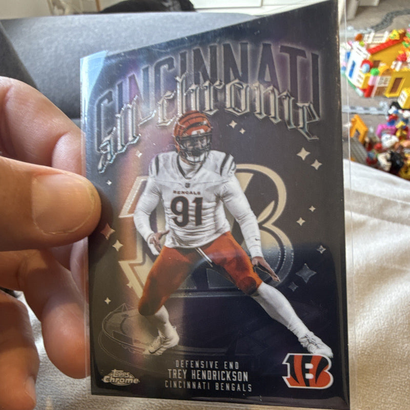 Topps Chrome All-Chrome Trey Hendrickson Cincinnati Bengals ACT-16 20252