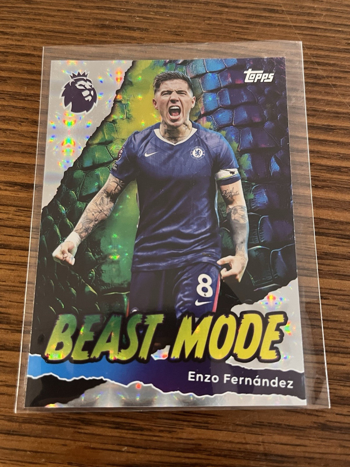 Topps Premier League 2025/26 Enzo Fernández Chelsea Beast Mode Parallel #4261
