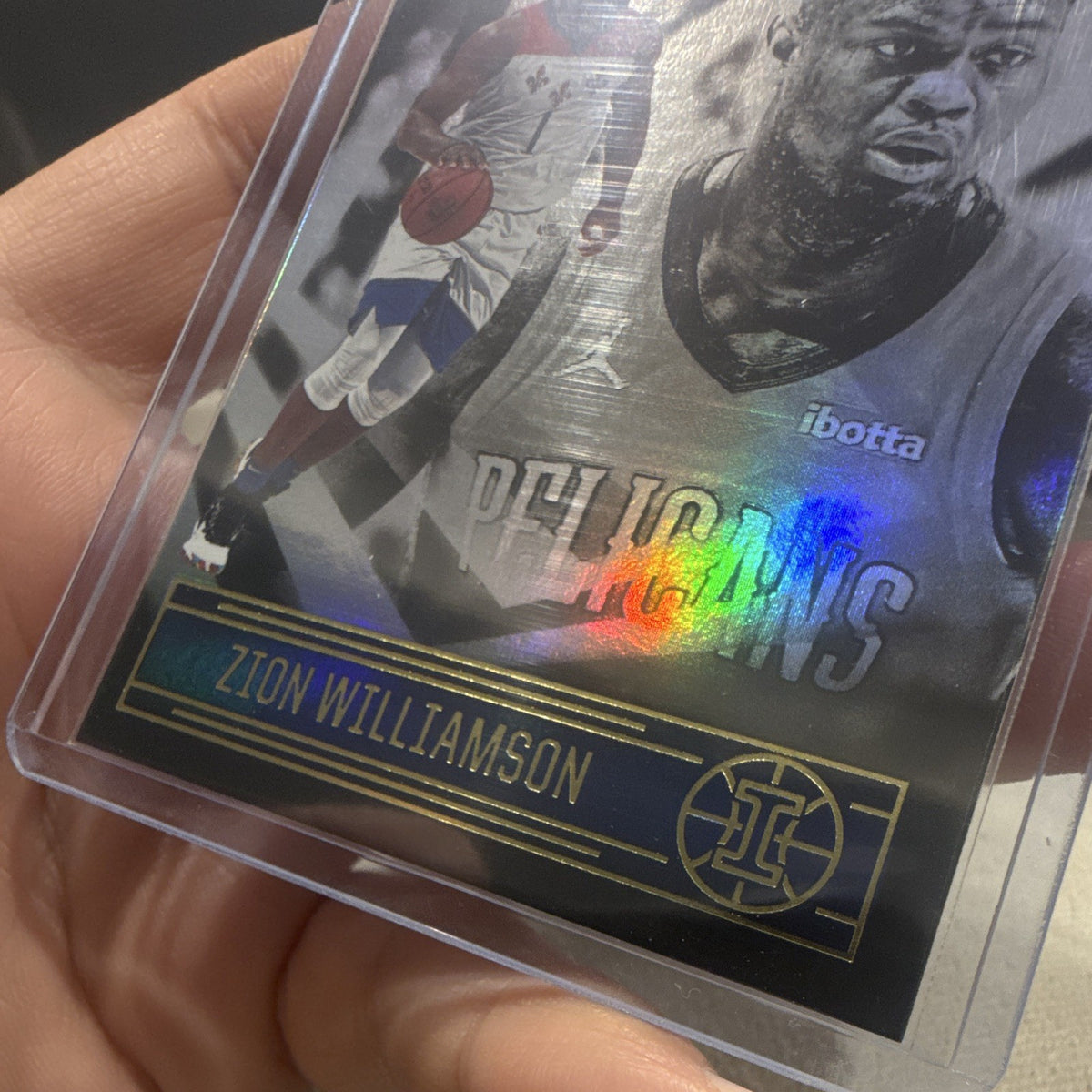 Panini Illusions 2020 21 Zion Williamson Hologram Pelicans #1163