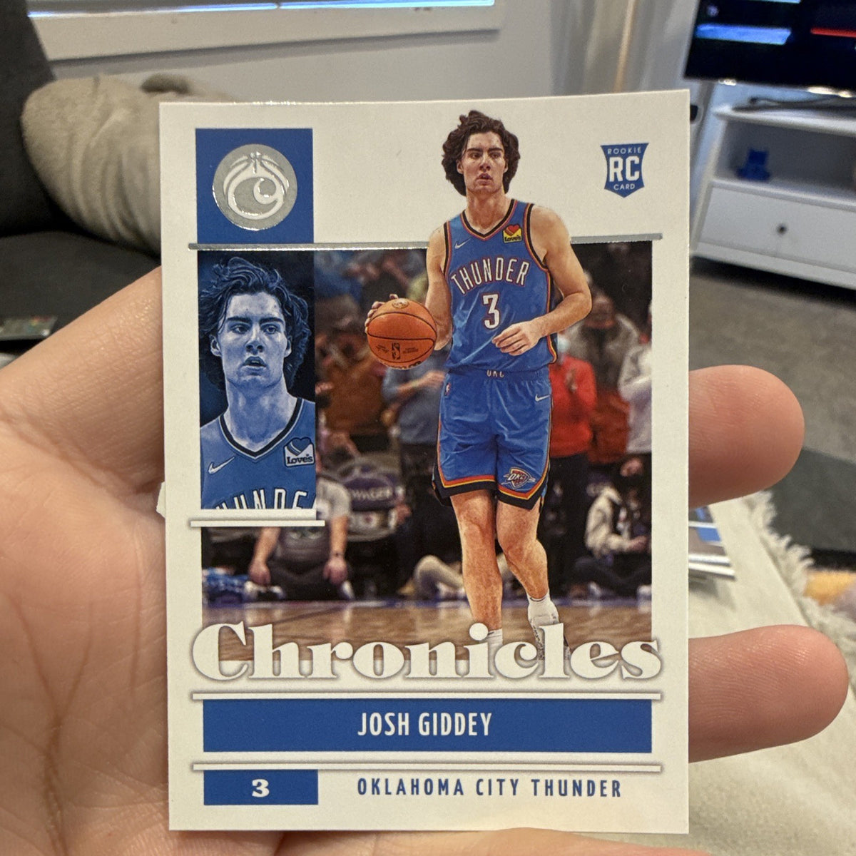 2021 22 Panini Chronicles Josh Giddey Rookie No. 45 OKC Thunder0