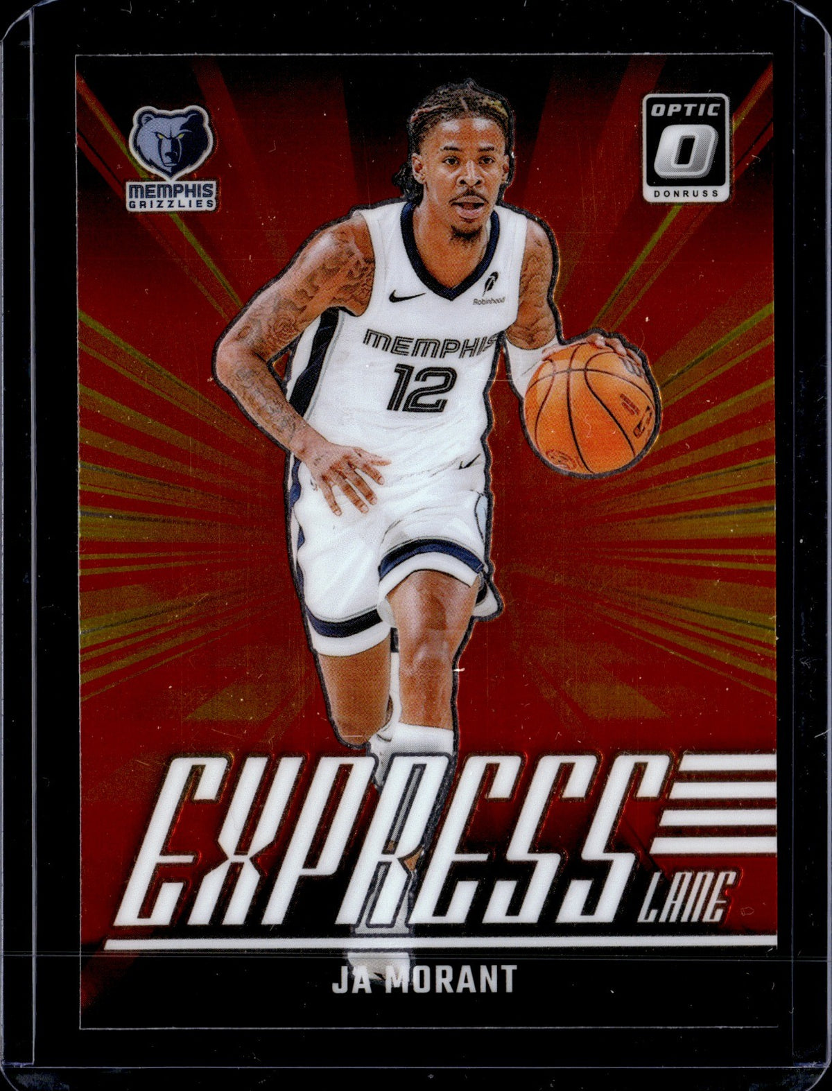 Ja Morant Express Lane Donruss Optic   Express Lane 17 NM0