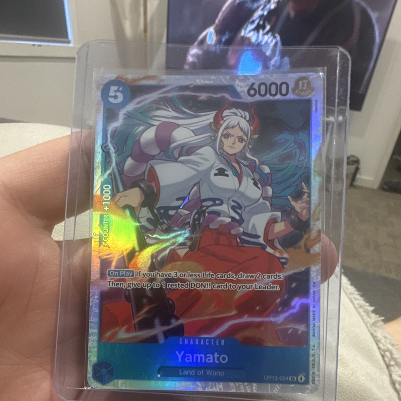 Bandai Yamato SR Parallel Foil OP13 054 6000 Power0