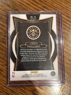 Panini Select 2024 25 Concourse Nikola Jokić Denver Nuggets #142