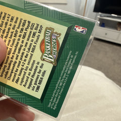 Upper Deck 1993 Basketball Heroes Larry Bird #22/27 Insert Celtics NBA Card3