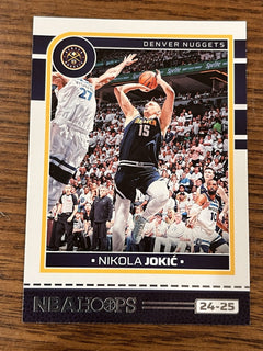 Panini NBA Hoops 2024 25 Base Nikola Jokić Denver Nuggets No. 121