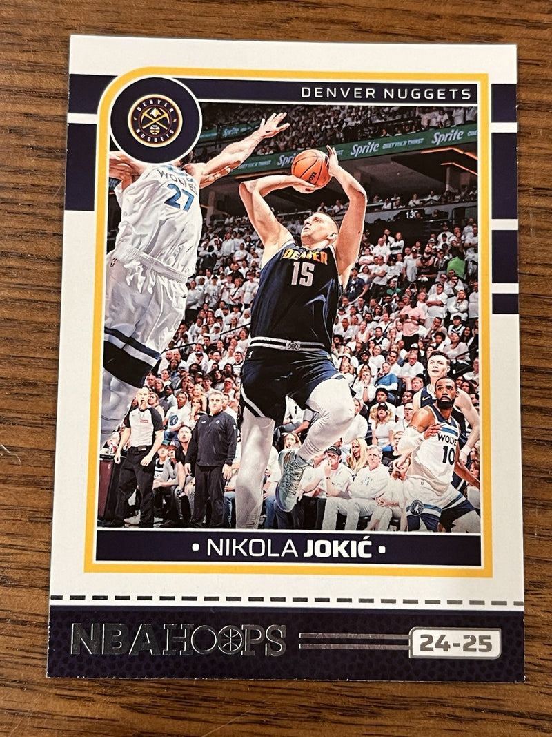 Panini NBA Hoops 2024 25 Base Nikola Jokić Denver Nuggets No. 121