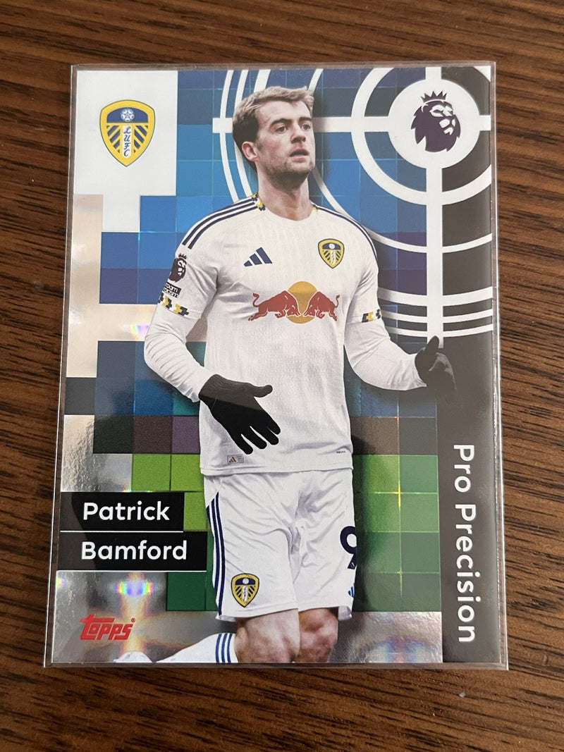 Topps Patrick Bamford Pro Precision Parallel Topps Premier League 420 2025/261