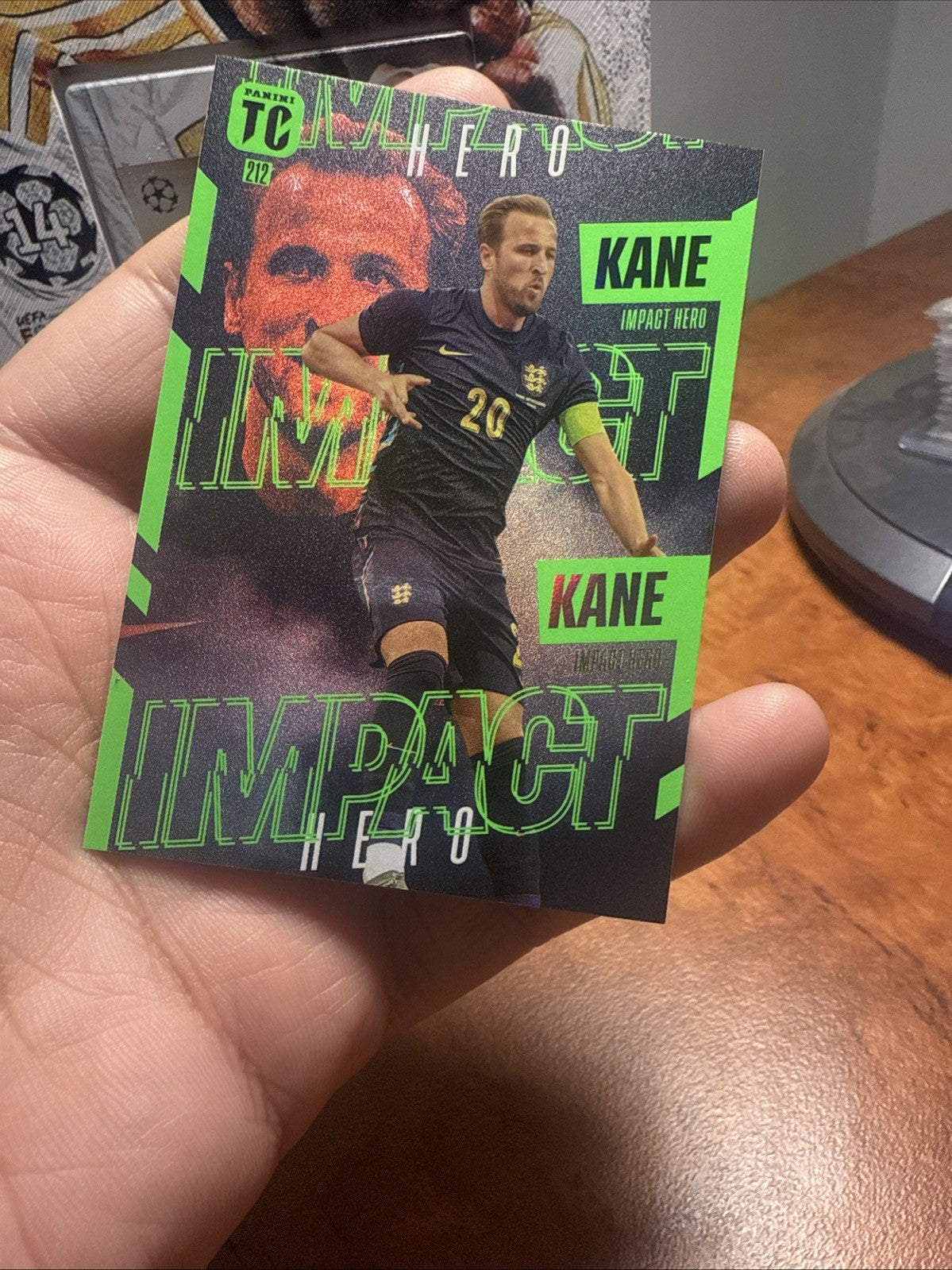 Harry Kane Top Class Hero 212 NM With Custom Cardmate Stand4