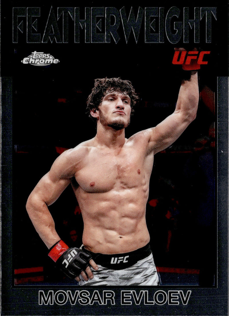 Movsar Evloev 1986 Topps 86 17 Topps Chrome UFC   1986 Topps NM0