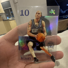 Fleer/SkyBox E X 2003 04 Mike Bibby Insert Sacramento Kings #100