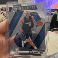 Panini 2024 25 Mosaic Basketball Dirk Nowitzki NBA Greats Insert #295 Mavs0