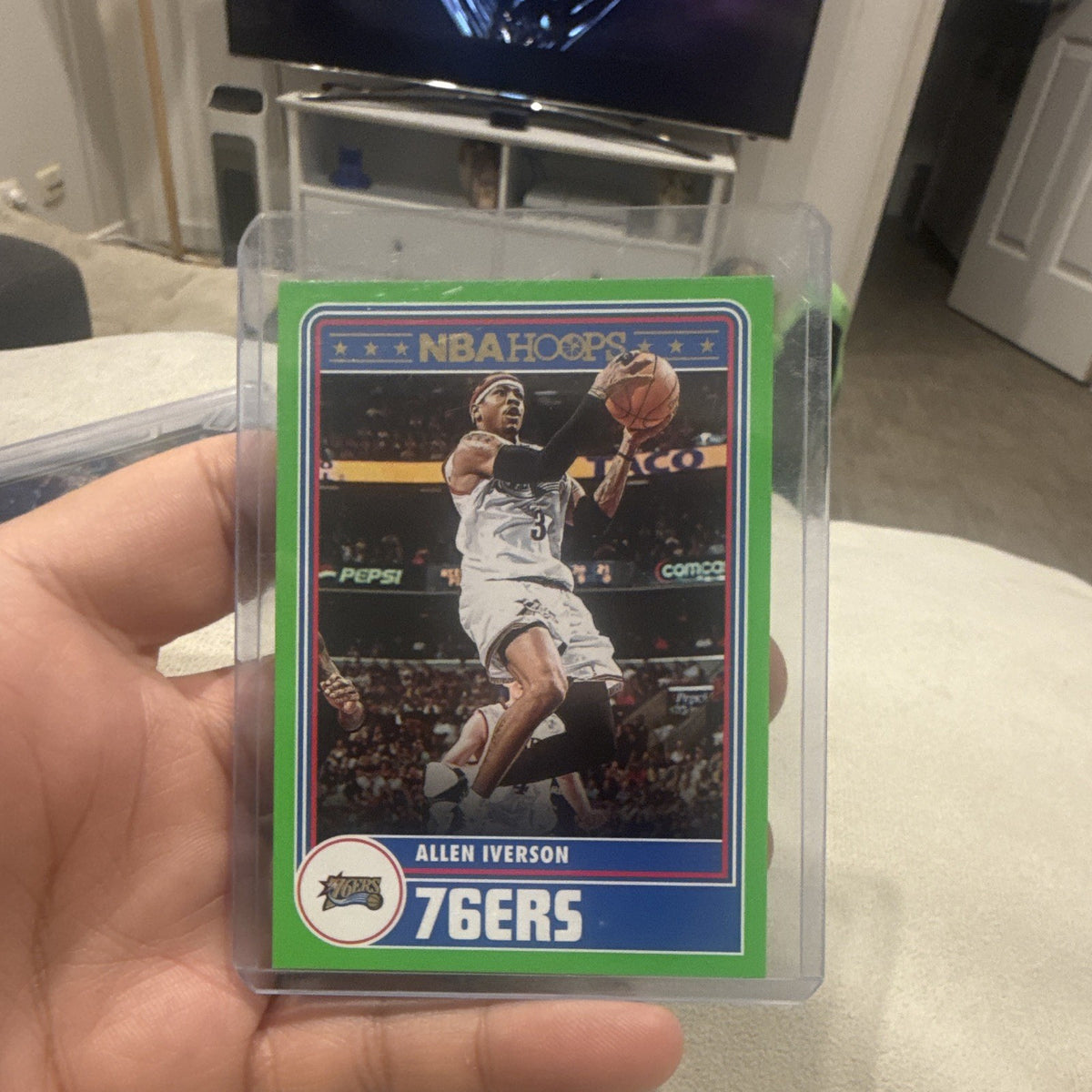 Panini 2023 24 NBA Hoops Allen Iverson Philadelphia 76ers #296 Parallel0