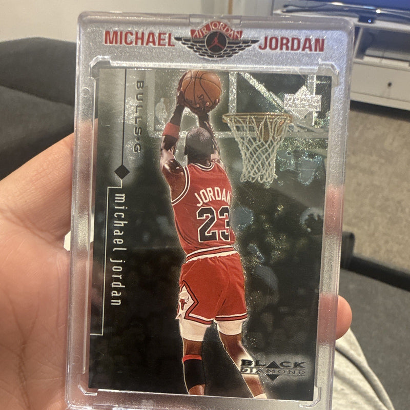 Upper Deck 1998 99 Bull's Eye Black Diamond Michael Jordan Chicago Bulls #70