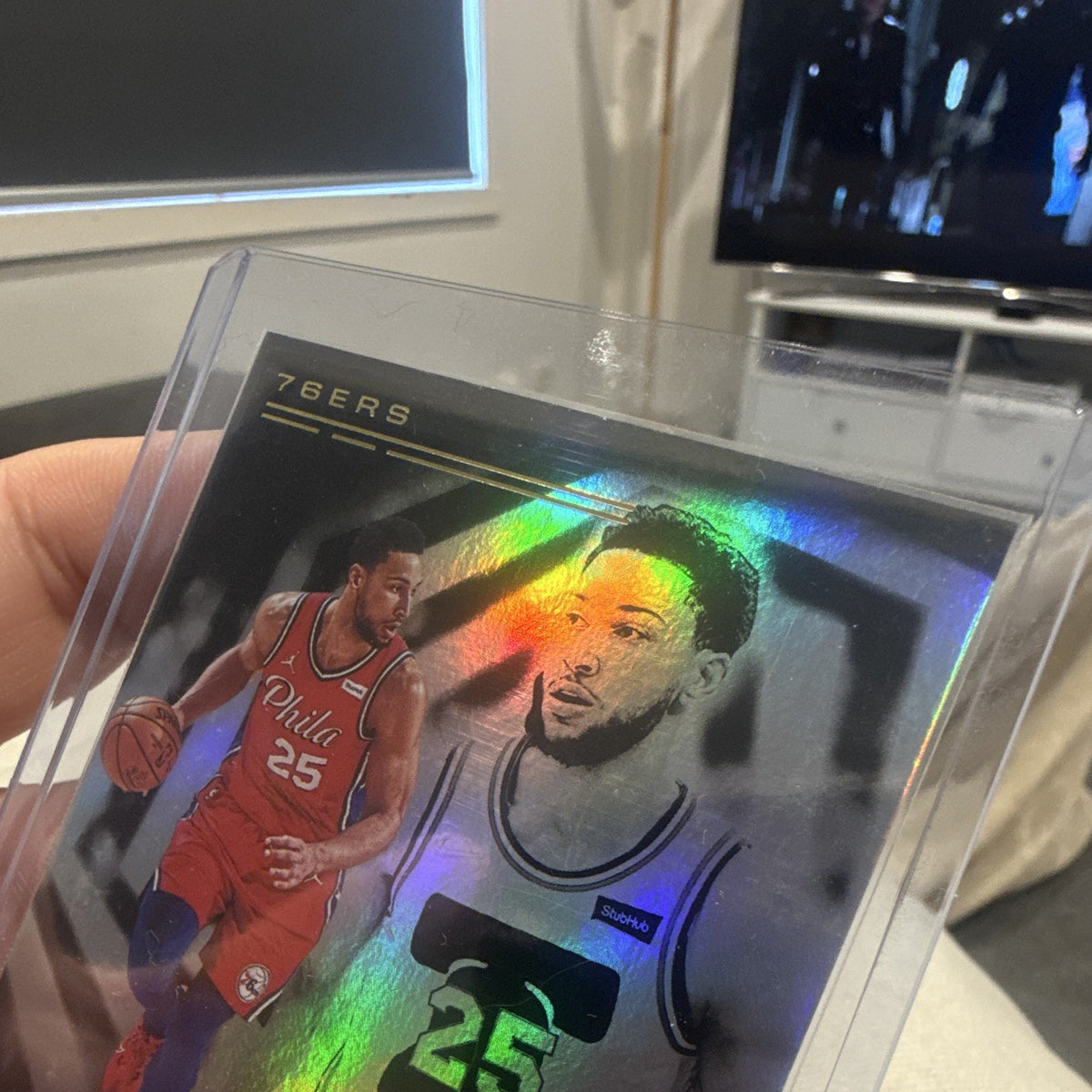 Panini 2020 21 Illusions Ben Simmons Parallel/Variety 94 Philadelphia 76ers2