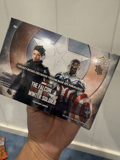 Upper Deck Marvel Falcon & Winter Soldier Box Yellow Parallels3