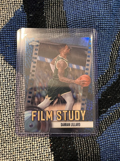 Topps Chrome Damian Lillard Film Study Insert FS 9 2024 25 Milwaukee Bucks0
