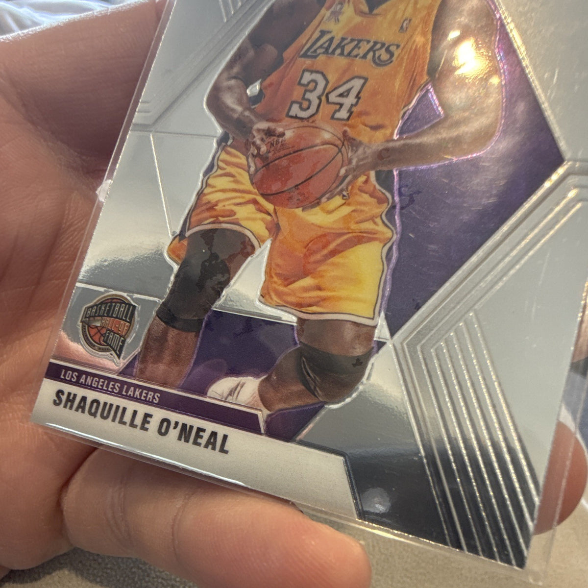 Panini 2019 20 Mosaic Hall of Fame Insert #281 Shaquille O'Neal Lakers3