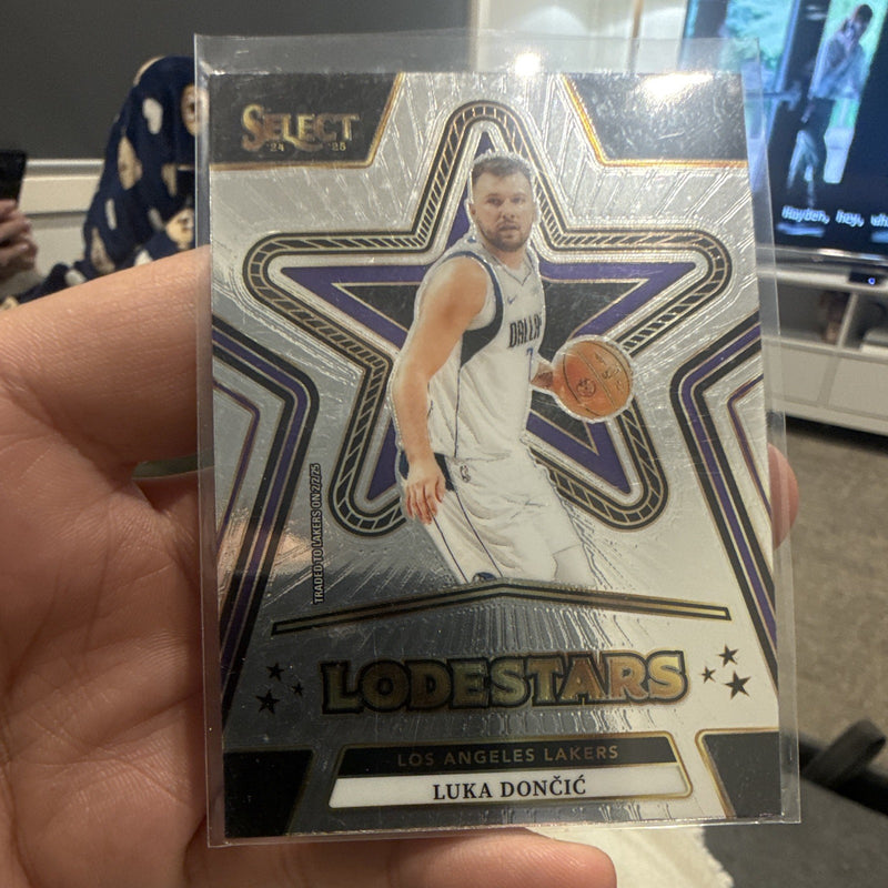Panini 2024 25 Select Basketball Lodestars Insert No. 9 Luka Dončić Lakers0