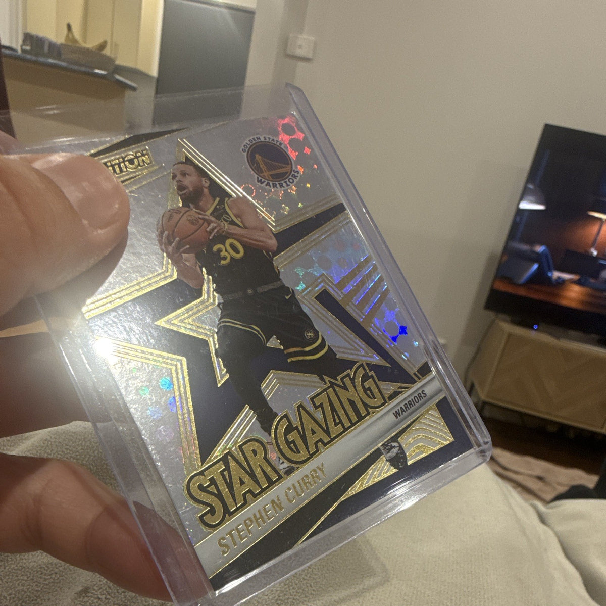 Panini 2024 25 Revolution Stephen Curry Star Gazing Insert #18 Warriors3
