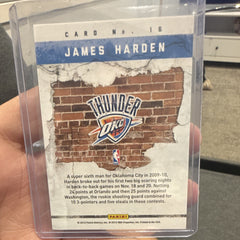 James Harden Rookie Breakout #16 Panini Past & Present 2012 OKC Thunder1
