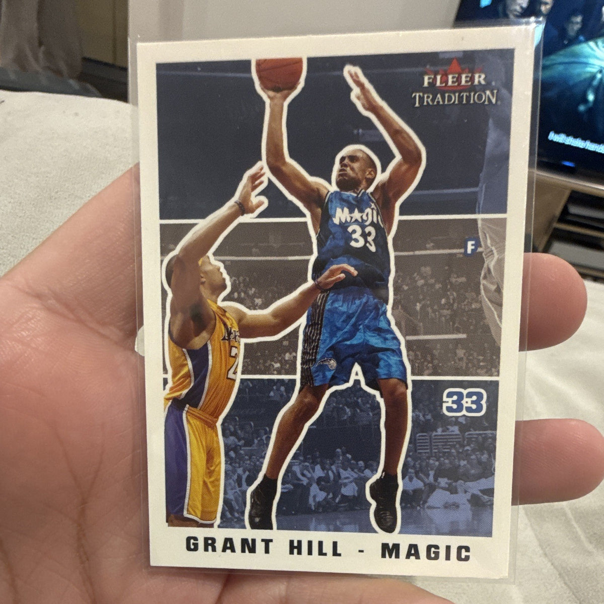Grant Hill Base Fleer Tradition 2003 04 Orlando Magic #143 NBA Trading Card0