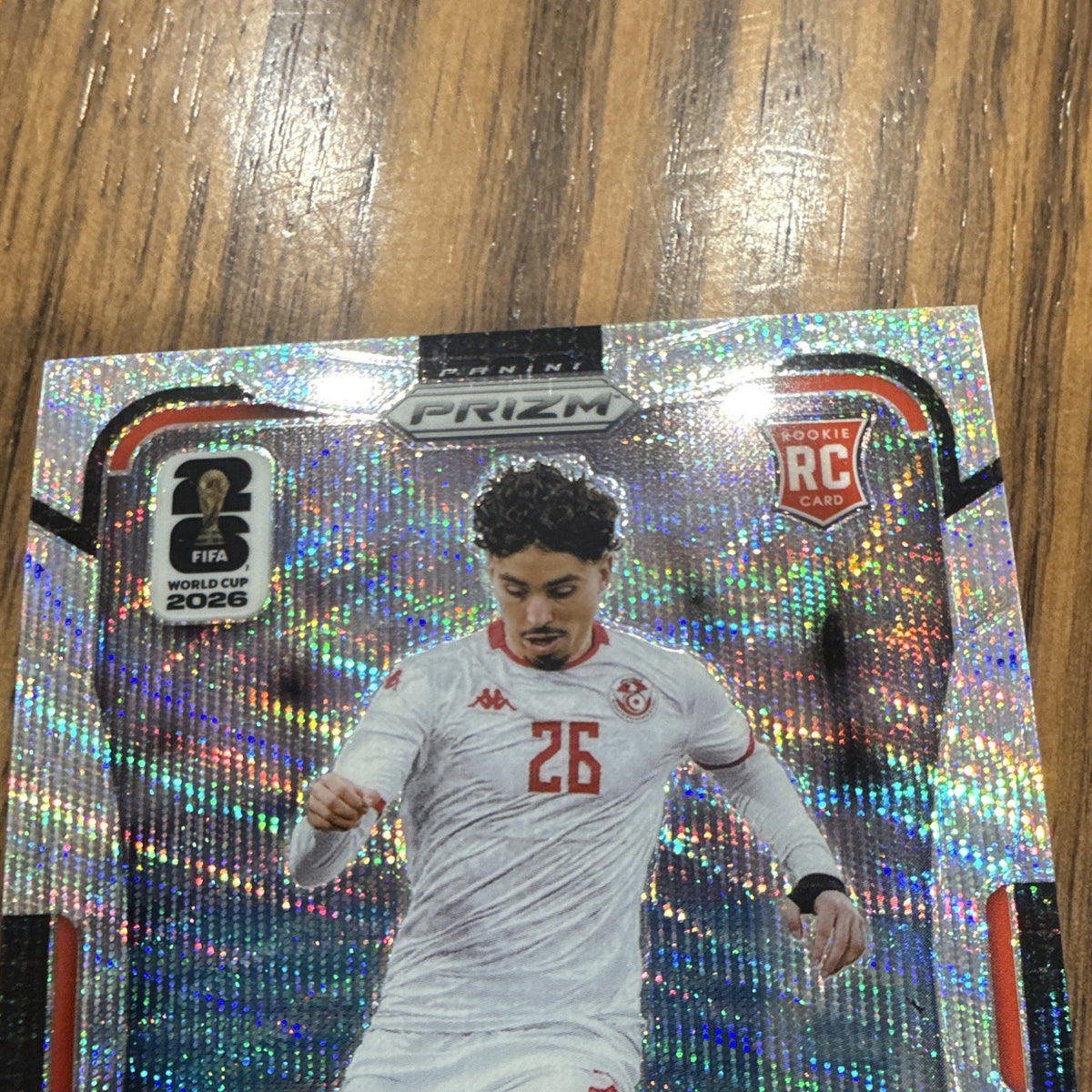 Panini Prizm FIFA World Cup 2026 Sebastian Tounekti Rookie Tunisia #4271