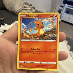Nintendo Pokémon TCG Pokémon GO Charmander 008/078 Basic Fire 60HP Common0