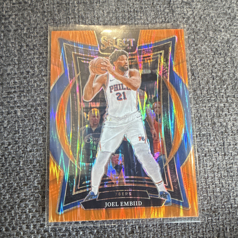 Panini 2024-25 Select Joel Embiid 76ers Concourse Prizm No. 60