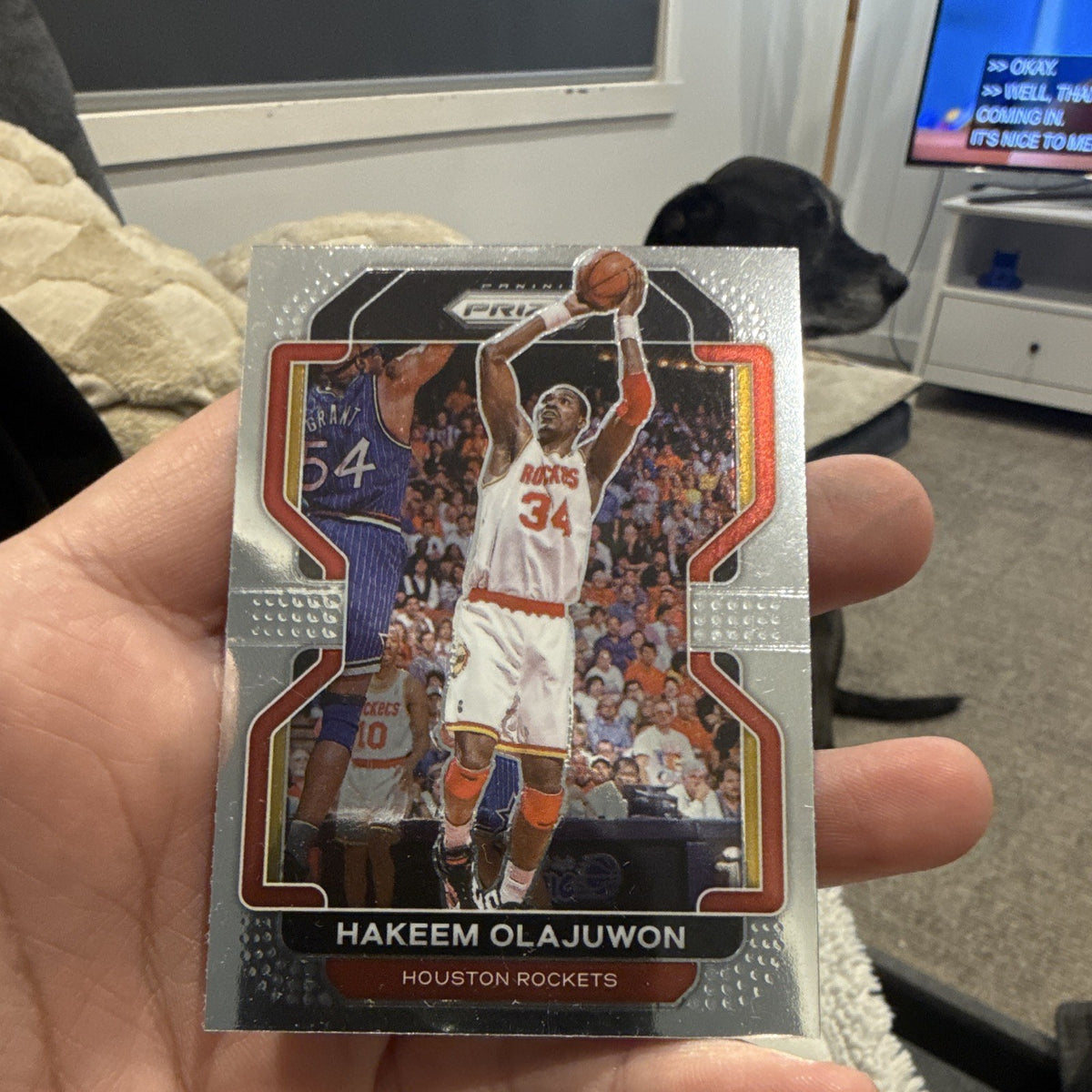 Panini Prizm 2021 22 Hakeem Olajuwon Base Houston Rockets #2650