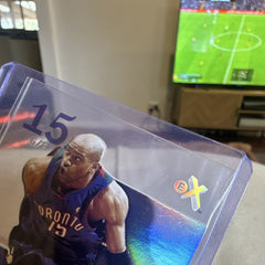 Fleer EX 2003 04 Vince Carter Insert Toronto Raptors Basketball Card #152