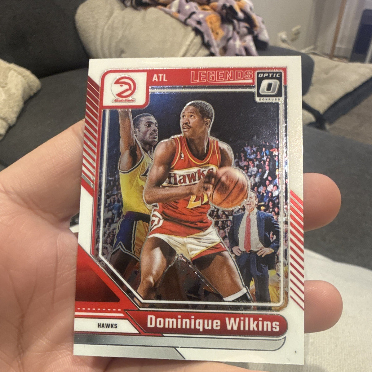 Dominique Wilkins Legends Donruss Optic Basketball 238 Atlanta Hawks0