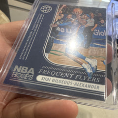 Panini 2024 25 NBA Hoops Frequent Flyers Insert No.11 Shai Gilgeous Alexander2