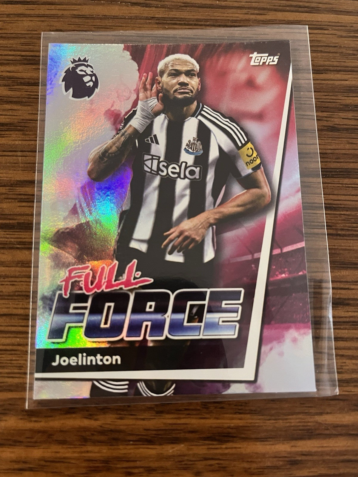 Joelinton Full Force Foil Topps Premier League 2025/26 Newcastle United 2330