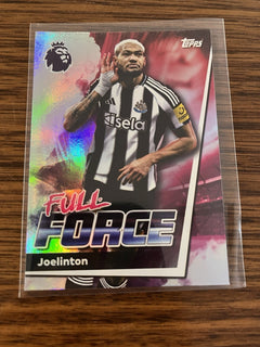 Joelinton Full Force Foil Topps Premier League 2025/26 Newcastle United 2330