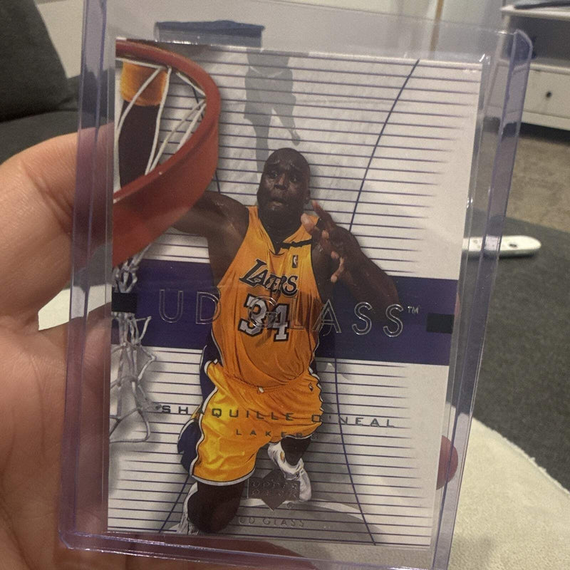 Upper Deck UD Glass Insert 2003 04 Shaquille O'Neal LA Lakers #250
