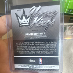 Topps Bowman Chrome 1998 Kevin Garnett Young Kings Refractor YK 211