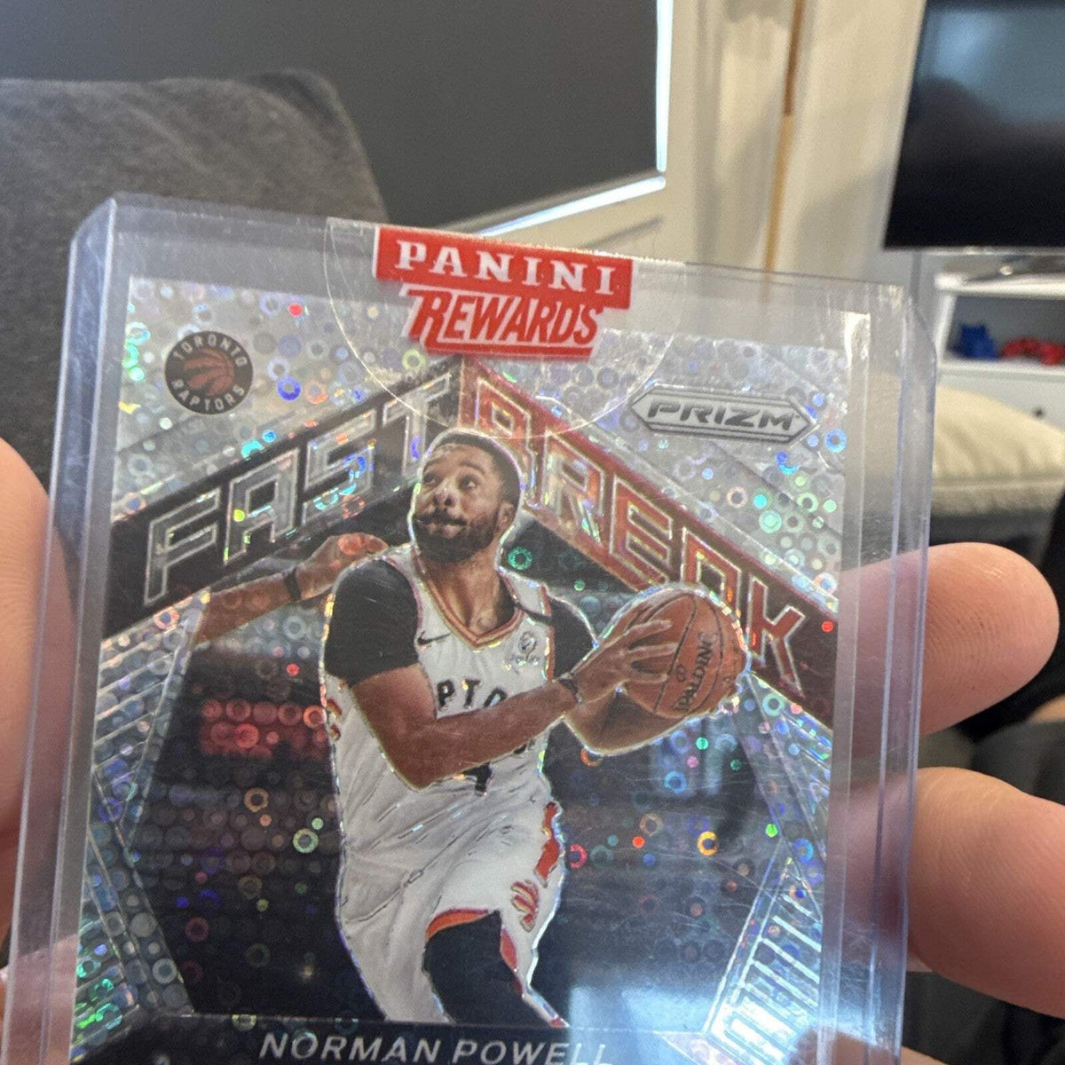 Panini Prizm 2020 21 Norman Powell Fast Break Autographs Auto FBA NPO Raptors4