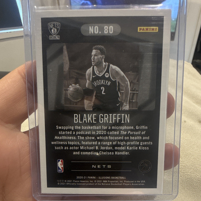 Blake Griffin Base Set 2020 21 Panini Illusions Basketball Brooklyn Nets #801