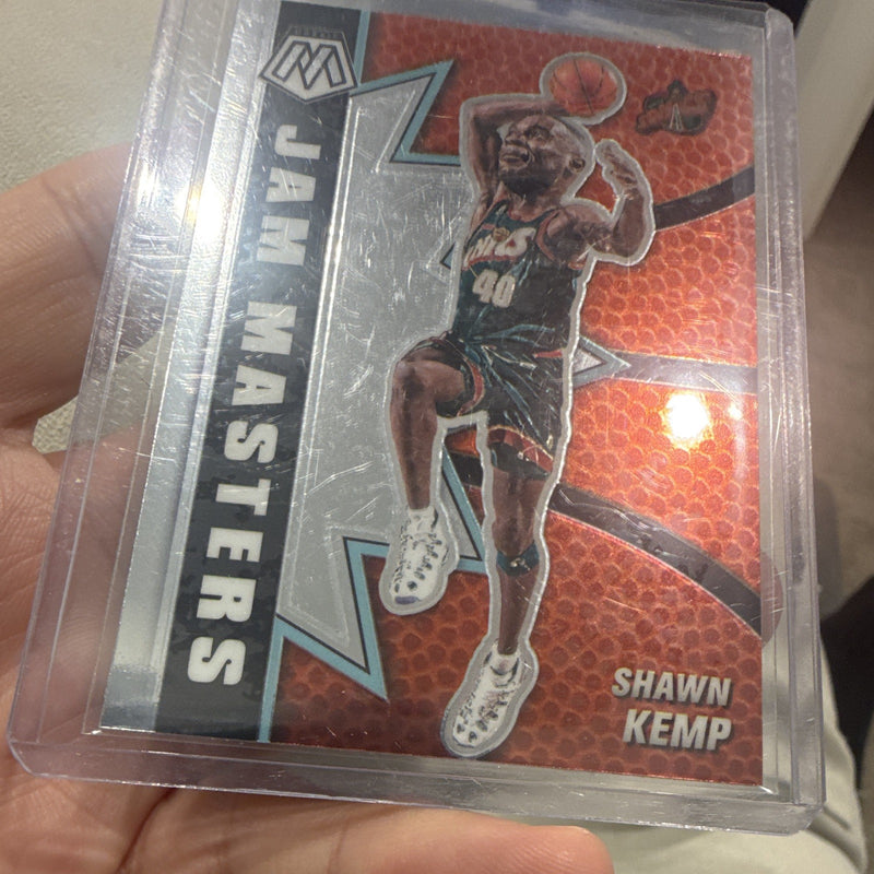 Panini 2020 21 Mosaic Jam Masters Insert Shawn Kemp No. 15 Basketball Card3