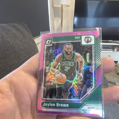 Panini 2024 25 Donruss Optic Basketball Jaylen Brown Parallel #206 Celtics2