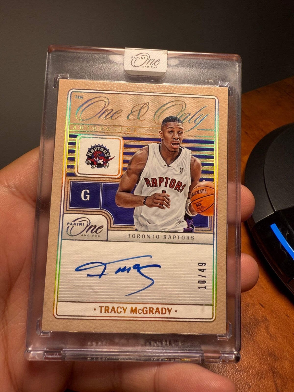 2024 Panini One and One "The One & Only" Autograph Tracy McGrady0