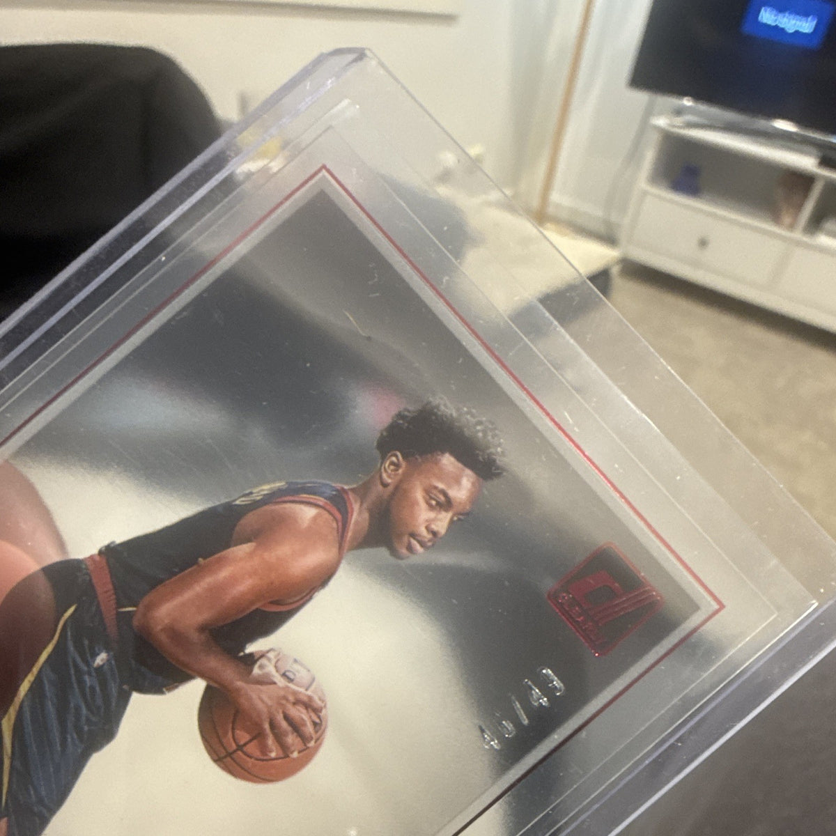 Panini 2019 20 Clearly Donruss Darius Garland Rookie Cavaliers No. 1002