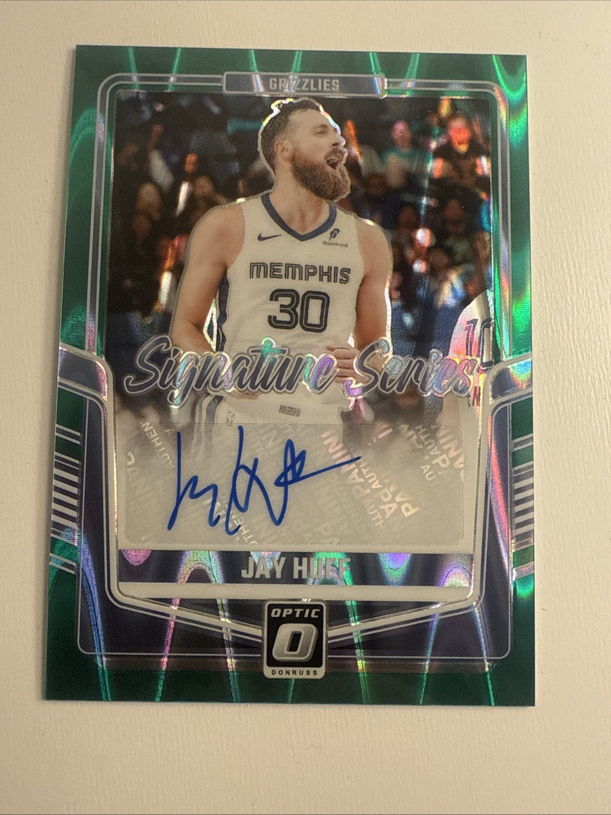 Jay Huff DonRuss Signature Series /350
