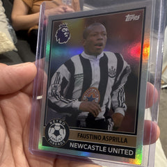 Topps Premier League Retro Threads 1996/97 Faustino Asprilla Newcastle 3941