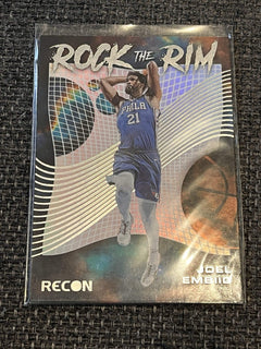 Panini 2022 23 Recon Rock the Rim #23 Joel Embiid Philadelphia 76ers3