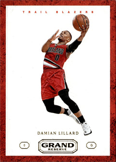 Damian Lillard Base Panini Grand Reserve 81 NM0