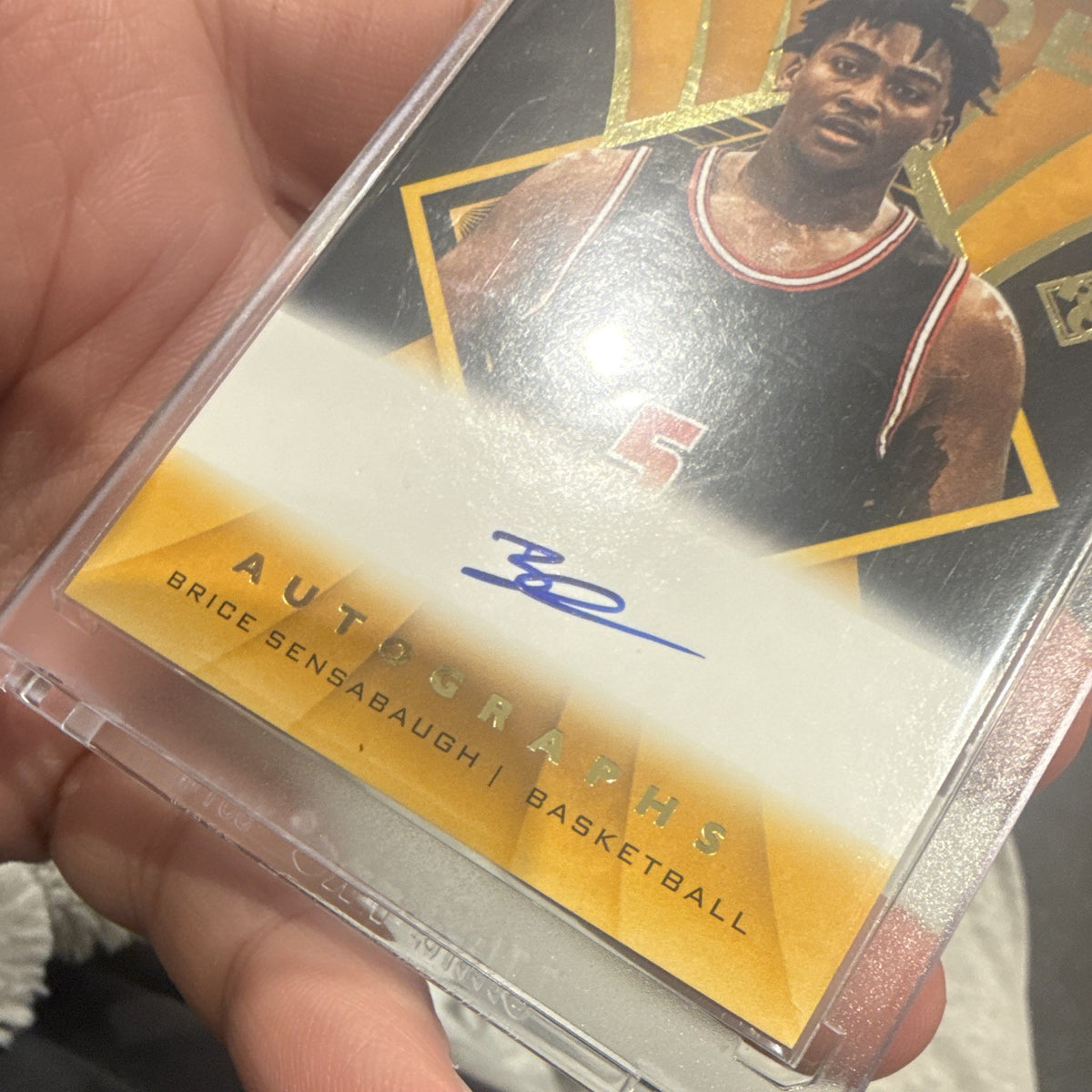 Upper Deck 2023 Goodwin Champions Goudey Auto Brice Sensabaugh GA BS Jazz2