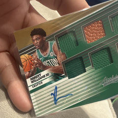 Panini Absolute 2018 19 Tools of the Trade T6 RWL Robert Williams III Auto Patch2