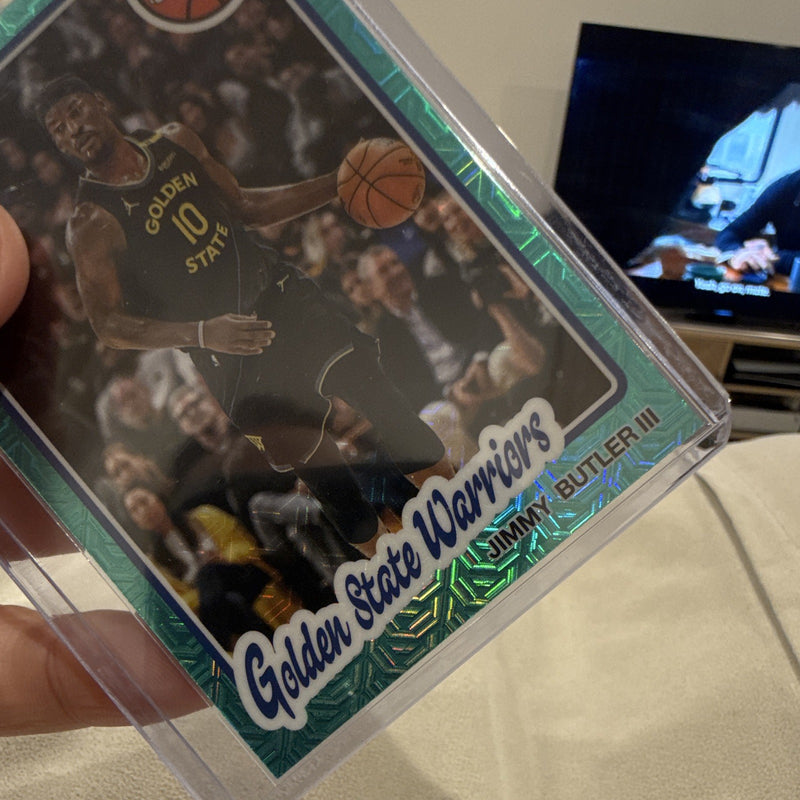 Jimmy Butler III Serial Numbered Topps Chrome NBA Warriors TC JBU 092/1993