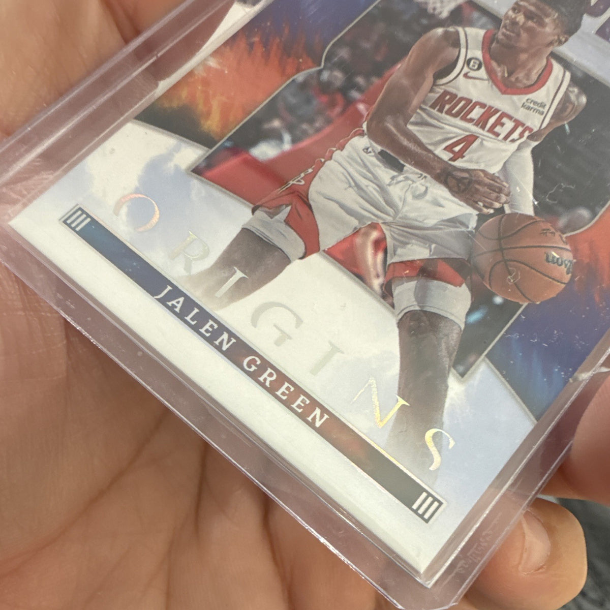 Panini 2022 23 Origins Basketball Catapults Insert Jalen Green Rockets No. 143